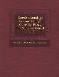 Cover-Bild zum Titel 'Oordeelkundige Aanmerkingen Over De Poëzy En Schilderkunst ...' von 'Jean-Baptiste Du Bos, Philip Zweerts'