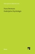 Cover-Bild zum Titel 'Deskriptive Psychologie' von 'Franz Brentano'