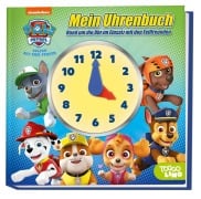 Cover-Bild zum Titel 'PAW Patrol: Mein Uhrenbuch - Rund um die Uhr im Einsatz mit den Fellfreunden' von ''