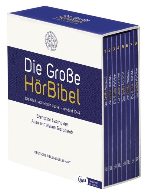 Die Große HörBibel. Ungekürzte, szenische Lesung. 8 MP3-CDs - 