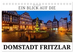 Cover-Bild zum Titel 'Ein Blick auf Fritzlar (Tischkalender 2026 DIN A5 quer), CALVENDO Monatskalender' von 'Markus W. Lambrecht'