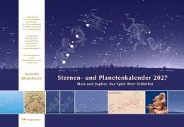 Cover-Bild zum Titel 'Sternen- und Planetenkalender 2027' von 'Liesbeth Bisterbosch'