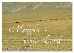 Cover-Bild zum Titel 'Mongolei - weites Land (Tischkalender 2027 DIN A5 quer), CALVENDO Monatskalender' von 'Eike Winter'