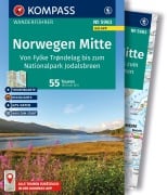 Cover-Bild zum Titel 'KOMPASS Wanderführer Norwegen Mitte, von Fylke Trøndelag bis zum Nationalpark Jodalsbreen, 55 Touren mit Extra-Tourenkarte' von 'Michael Will'