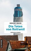 Cover-Bild zum Titel 'Die Toten von Rottweil' von 'Herbert Noack'
