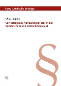 Cover-Bild zum Titel 'Vorvertragliche Aufklärungspflichten des Verkäufers beim Unternehmenskauf' von 'Oliver Hieke'
