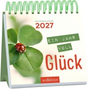 Cover-Bild zum Titel 'Mini-Wochenkalender Ein Jahr voll Glück 2027' von ''