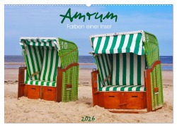 Cover-Bild zum Titel 'Amrum - Farben einer Insel (Wandkalender 2026 DIN A2 quer), CALVENDO Monatskalender' von 'AD DESIGN Photo PhotoArt Dölling'