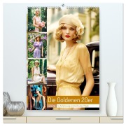 Cover-Bild zum Titel 'Die Goldenen 20er - In Anlehnung an die Ära der Mode (hochwertiger Premium Wandkalender 2026 DIN A2 hoch), Kunstdruck in Hochglanz' von 'Anja Frost'