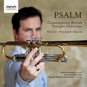 Psalm-Contemporary British Trumpet Concertos - Desbruslais/Woods/Curtis/Orchestra of the Swan