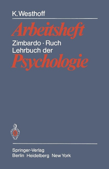 Lehrbuch der Psychologie - K. Westhoff