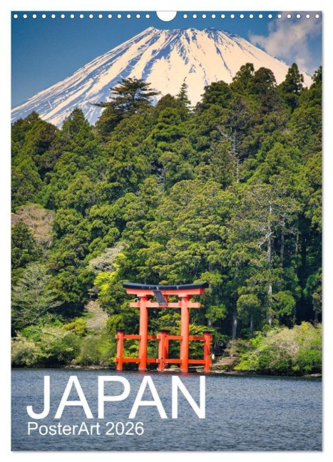 Japan PosterArt 2024 (Wandkalender 2026 DIN A3 hoch), CALVENDO Monatskalender - Michael Lieder - Artem24. eu
