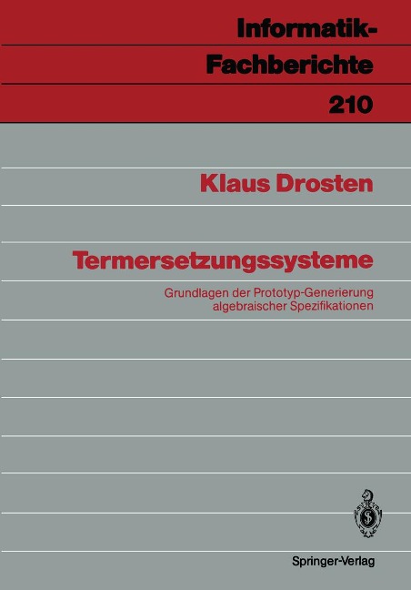 Termersetzungssysteme - Klaus Drosten