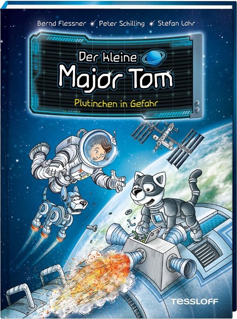 Der kleine Major Tom. Band 12: Plutinchen in Gefahr - Bernd Flessner, Peter Schilling