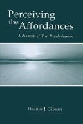 Cover-Bild zum Titel 'Perceiving the Affordances' von 'Eleanor J. Gibson'