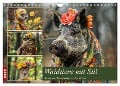 Waldtiere mit Stil. Tierische Trendsetter in der Natur (Wandkalender 2025 DIN A4 quer), CALVENDO Monatskalender - Rose Hurley