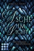 Cover-Bild zum Titel 'Asche im Licht (Das Geheimnis der Schwingen 2)' von 'Aurelia L. Night'