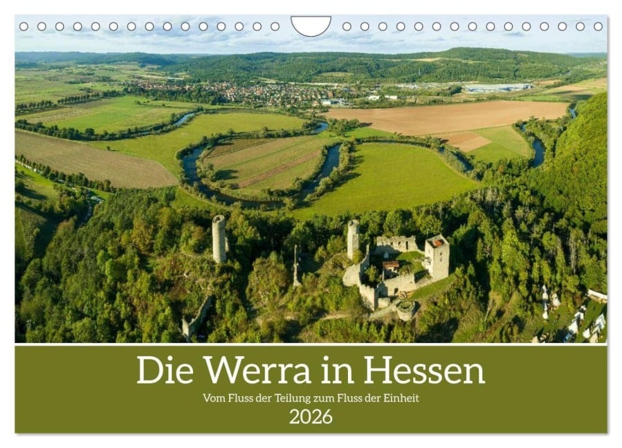 Die Werra in Hessen (Wandkalender 2026 DIN A4 quer), CALVENDO Monatskalender - Markus W. Lambrecht