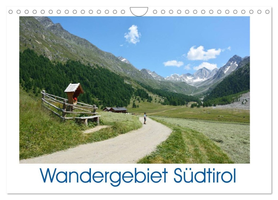 Wandergebiet Südtirol (Wandkalender 2026 DIN A4 quer), CALVENDO Monatskalender - Klaus Prediger Prediger