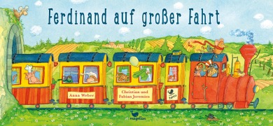 Cover-Bild zum Titel 'Ferdinand auf großer Fahrt 01' von 'Anna Weber'