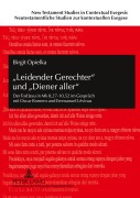 Cover-Bild zum Titel ''Leidender Gerechter' und 'Diener aller'' von 'Birgit Opielka'
