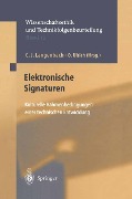 Cover-Bild zum Titel 'Elektronische Signaturen' von ''