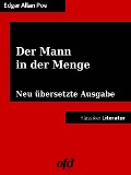 Cover-Bild zum Titel 'Der Mann in der Menge' von 'Edgar Allan Poe'
