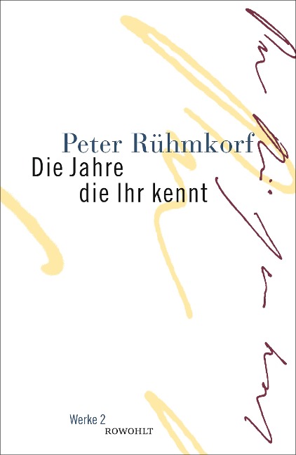 Die Jahre die Ihr kennt - Peter Rühmkorf