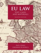 Cover-Bild zum Titel 'EU Law' von 'Paul Craig, Gráinne de Búrca'