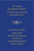 Cover-Bild zum Titel 'Der Seraph der göttlichen Weisheit - Ich breche eine Lanze für meine Schwestern' von 'Gabriele'