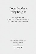 Cover-Bild zum Titel 'Doing Gender - Doing Religion' von ''