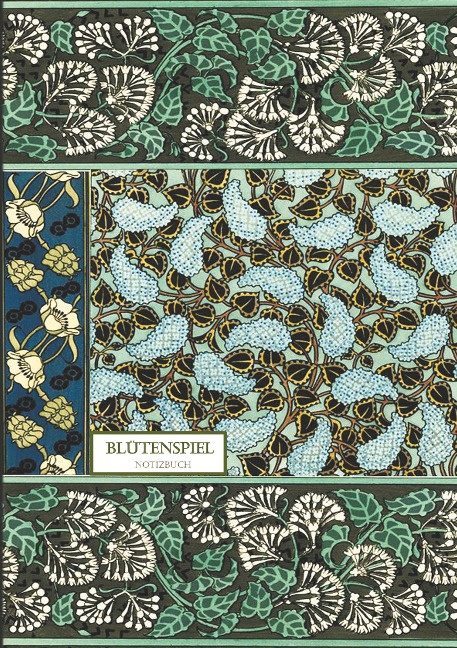 Blütenspiel Notizbuch - Iris A Viola