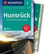 Cover-Bild zum Titel 'KOMPASS Wanderführer Hunsrück mit Saar-Hunsrück-Steig, 50 Touren mit Extra-Tourenkarte' von 'Norbert Forsch'