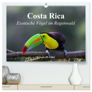 Cover-Bild zum Titel 'Costa Rica - Exotische Vögel im Regenwald (hochwertiger Premium Wandkalender 2026 DIN A2 quer), Kunstdruck in Hochglanz' von 'Ursula Di Chito'