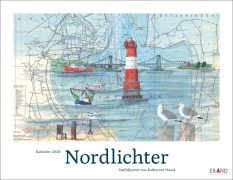 Cover-Bild zum Titel 'Nordlichter - See(h)karten Kalender 2026' von ''