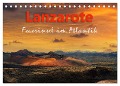 Lanzarote Feuerinsel im Atlantik (Tischkalender 2025 DIN A5 quer), CALVENDO Monatskalender - Michael Rucker
