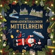 Cover-Bild zum Titel 'Der Krimi-Adventskalender Mittelrhein' von 'Paul Schmitz'