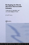 Cover-Bild zum Titel 'Reshaping the North American Automobile Industry' von 'John P. Tuman'