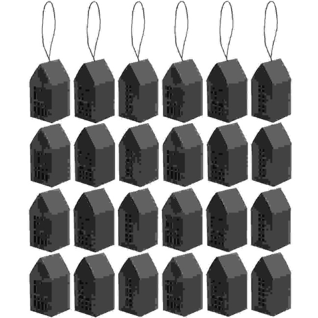 Adventskalender Papphäuser,24 Stk., 9x4,5x4,5cm, FSC MIX - 