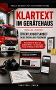 Cover-Bild zum Titel 'Klartext im Gerätehaus - Öffentlichkeitsarbeit in der Freiwilligen Feuerwehr' von 'Christoph Linden'