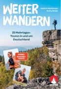 Cover-Bild zum Titel 'Weiter Wandern. 25 Mehrtagestouren in und um Deutschland' von 'Kathrin Heckmann, Romy Robst'