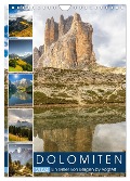 Dolomiten, ein Meer aus Bergen by VogtArt (Wandkalender 2024 DIN A4 hoch), CALVENDO Monatskalender - VogtArt VogtArt