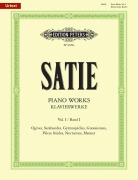 Cover-Bild zum Titel 'Klavierwerke, Band 1 / URTEXT' von 'Erik Satie'