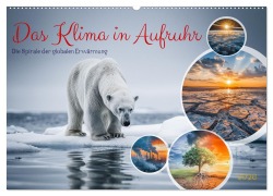 Cover-Bild zum Titel 'Das Klima in Aufruhr - Die Spirale der globalen Erwärmung (Wandkalender 2026 DIN A2 quer), CALVENDO Monatskalender' von 'Steffen Gierok-Latniak'