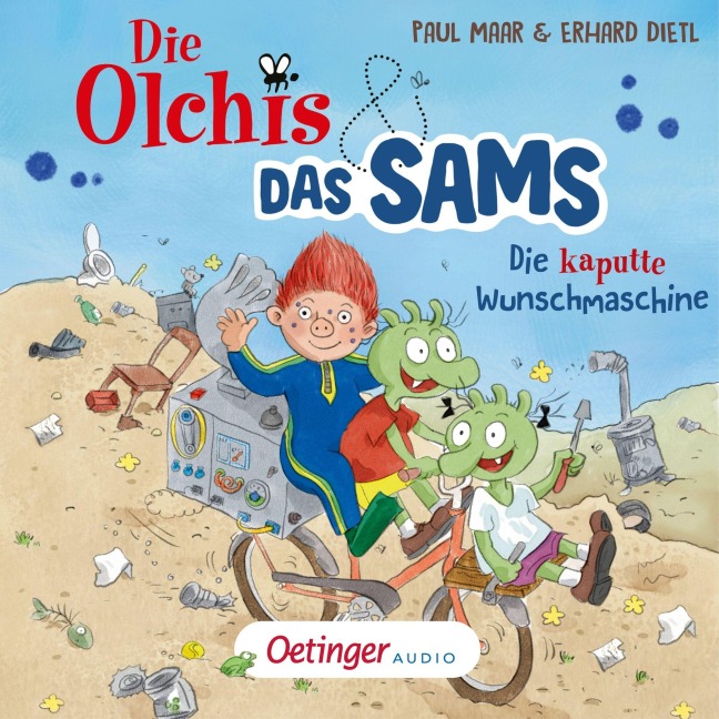 Die Olchis und das Sams 1. Die kaputte Wunschmaschine - Erhard Dietl, Paul Maar, Bastian Pusch