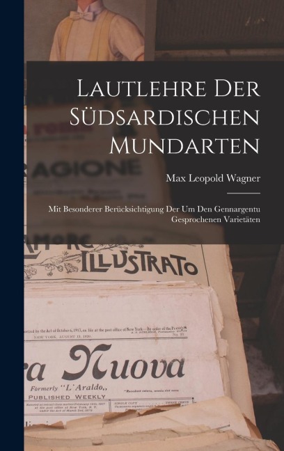 Lautlehre Der Südsardischen Mundarten - Max Leopold Wagner