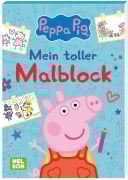 Cover-Bild zum Titel 'Peppa Wutz Ausmalbilder: Mein toller Malblock' von ''