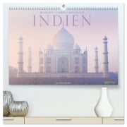 Indien: Menschen ¿ Farben ¿ Religionen (hochwertiger Premium Wandkalender 2026 DIN A2 quer), Kunstdruck in Hochglanz - Jens Benninghofen