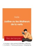 Cover-Bild zum Titel 'Réussir son Bac de français 2025 : Analyse du roman Justine ou les Malheurs de la vertu du Marquis de Sade' von 'Sade'