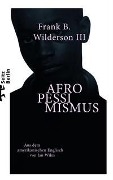 Cover-Bild zum Titel 'Afropessimismus' von 'Frank B. Wilderson III'